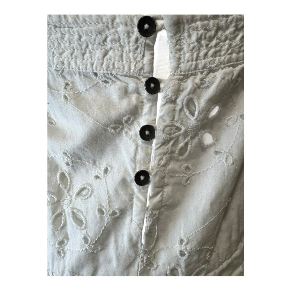 NWOT Free People Primavera Cotton Eyelet Midi Sundress. Size L - Picture 9 of 16
